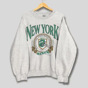 Vintage 90s New York Jets NFL Sweatshirt, Retro NY Jets Football Fan Shirt Tee